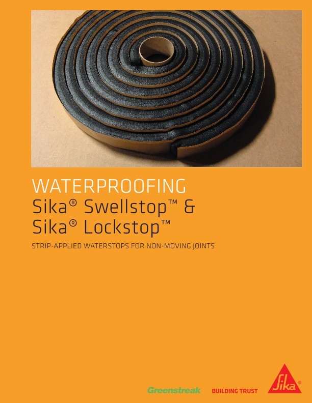 Hydrophilic Swelling Waterstop